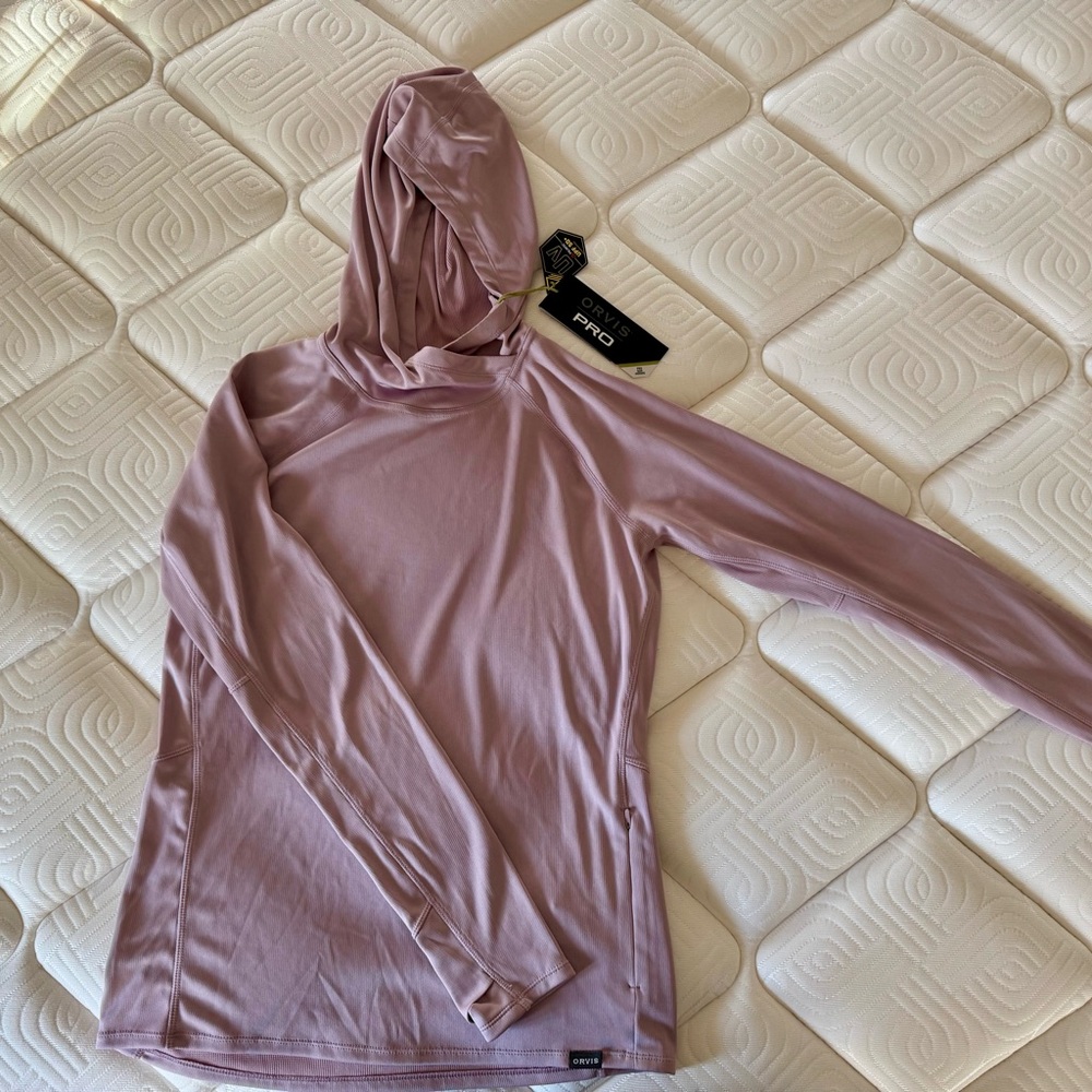 NWT Women’s Orvis Pro Sun Hoody Purple Small